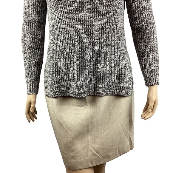 Torrid Marled V-Neck Sweater Size L Gray - Picture 3 of 7